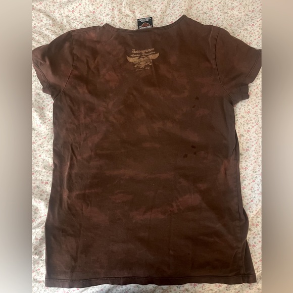 Harley Davidson Brown Shirt - Picture 3 of 4